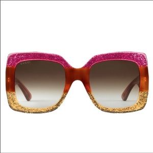 Gucci oversized sunglasses